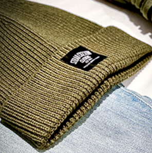 Stra8 Cuztom Cuffed Beanie- Olive